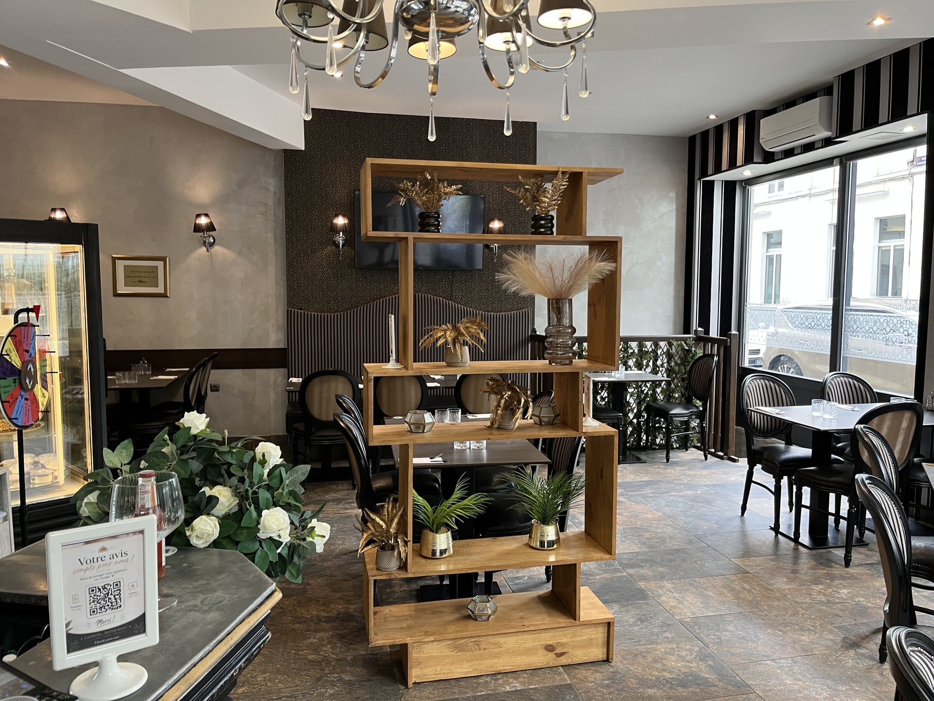 Accueil du restaurant